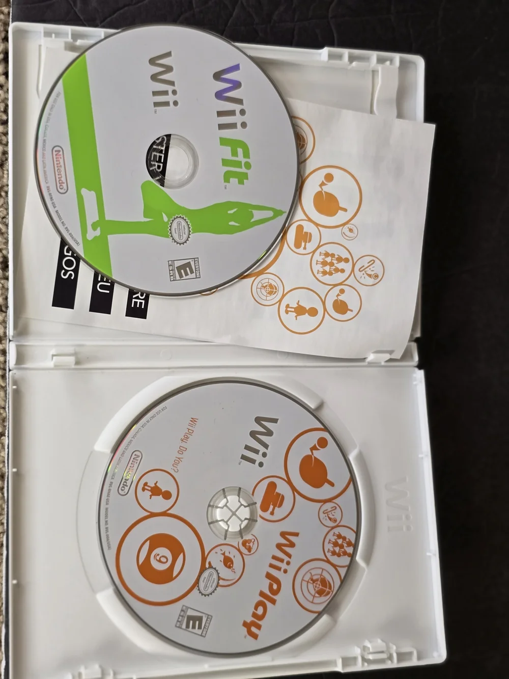 Nintendo Wii Game Lot – Wii Play & Wii Fit
